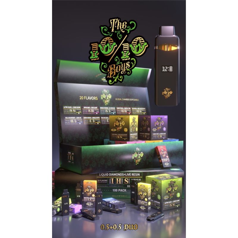 The 1010 Boys 1g Dual Chamber Disposable Vape Pen